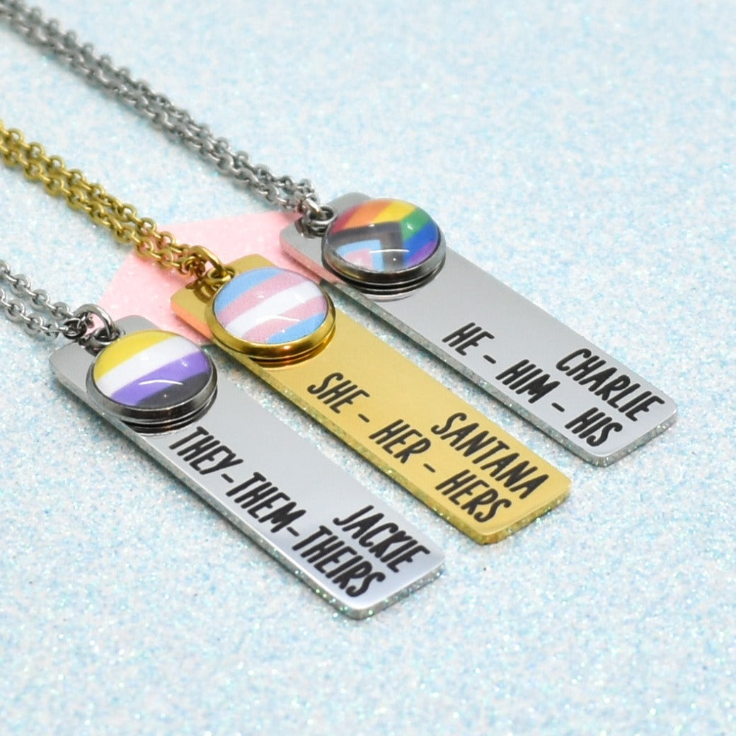 Ultimate Expression, Pronoun Necklace