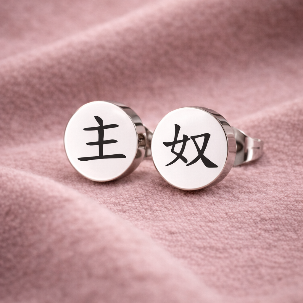 Custom, Power Stud Earrings - Choice of Dynamics (Adult 18+)