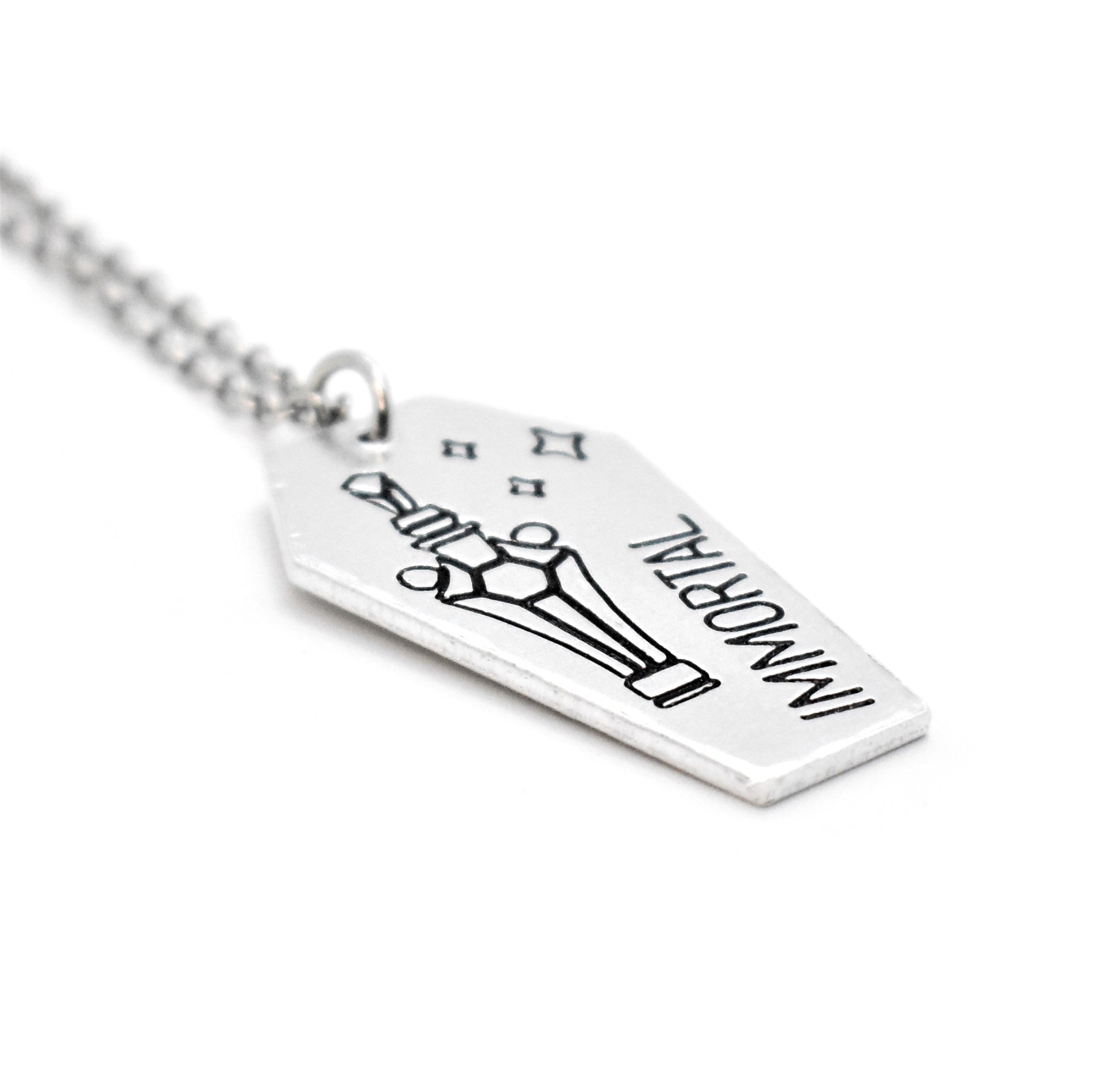 Morbid, Immortal potion, Coffin Necklace