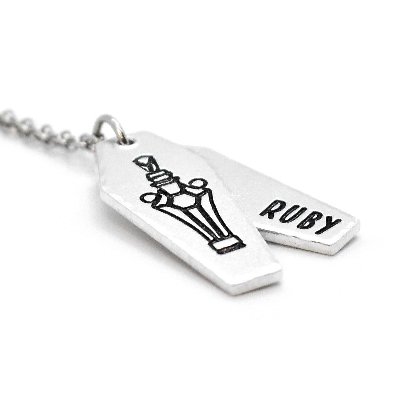 Cursed, Potion Coffin Necklace