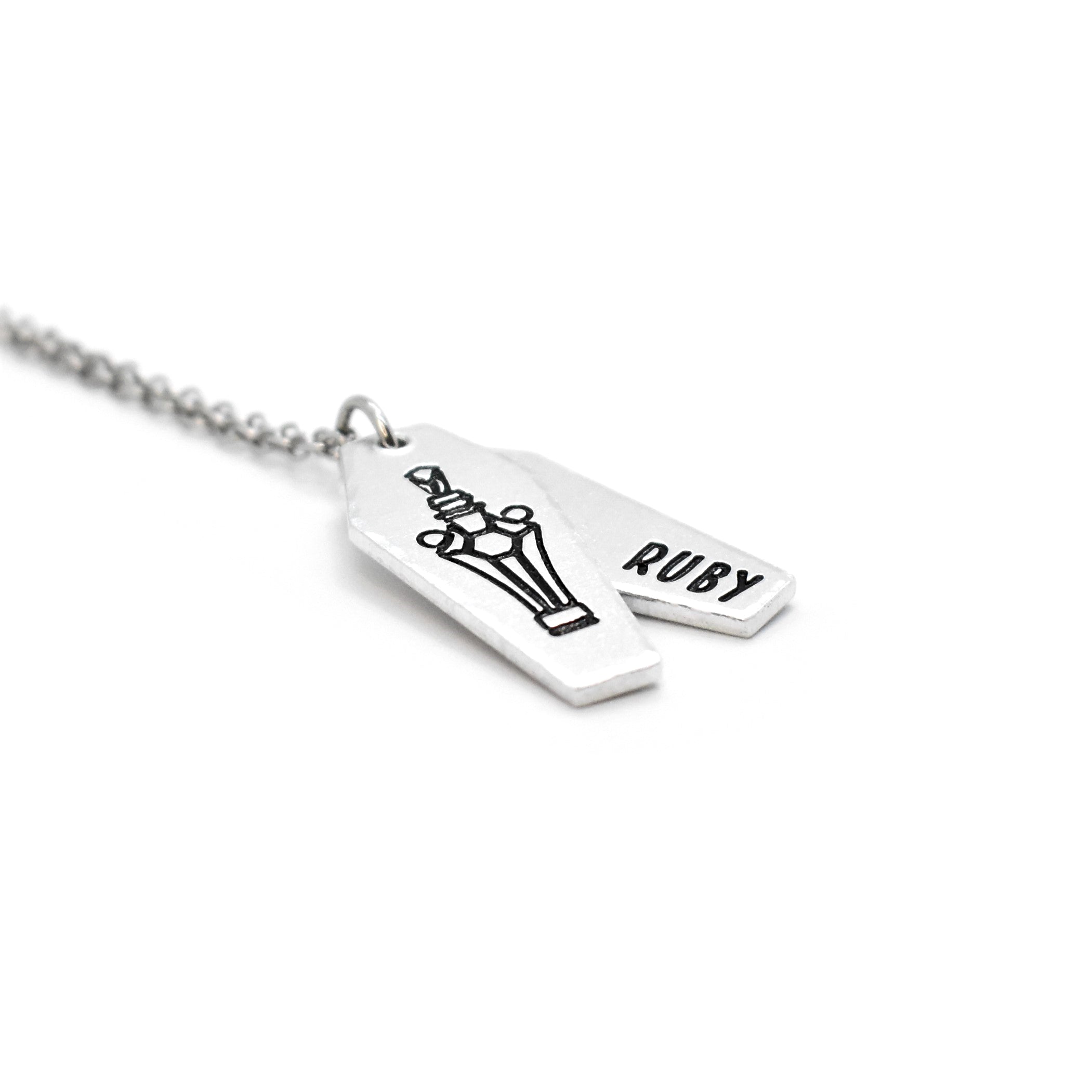 Cursed, Potion Coffin Necklace