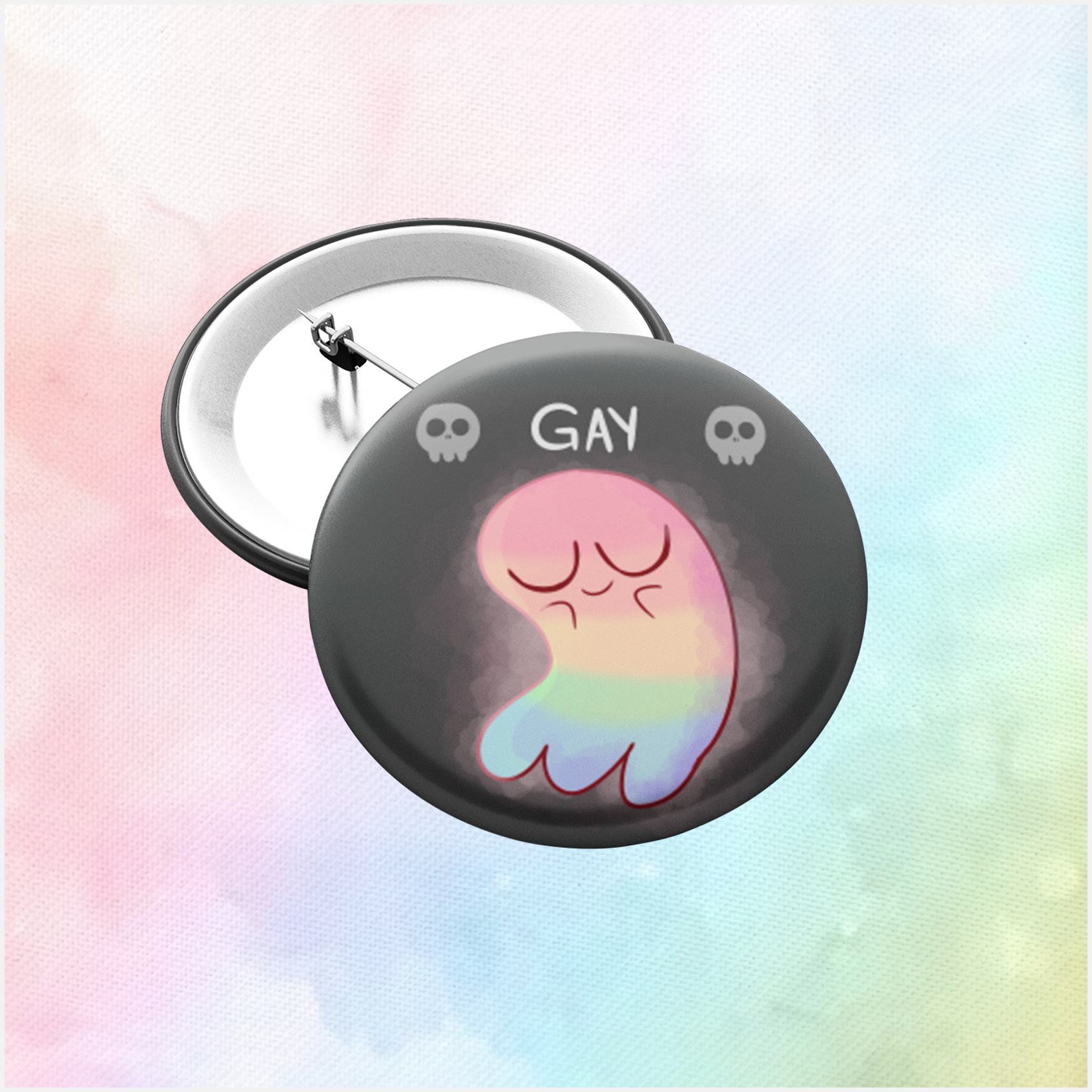 Gay Pride, Ghost Pin Badge