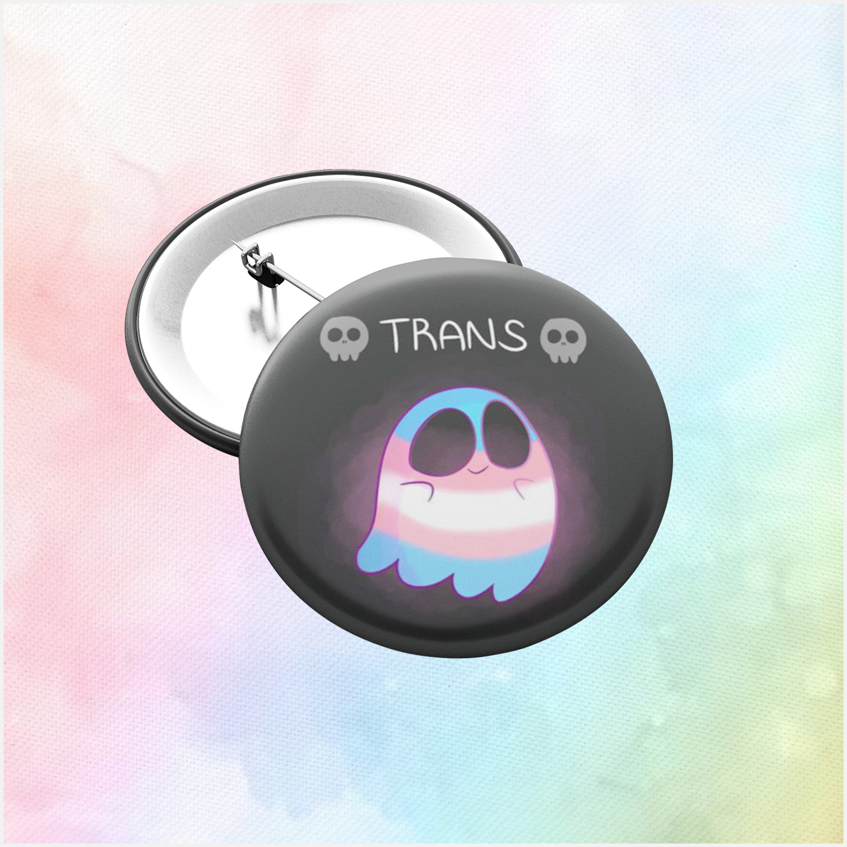 Transgender Pride, Ghost Pin Badge