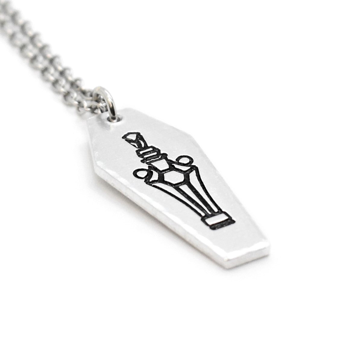 Macabre, Potion Coffin Necklace