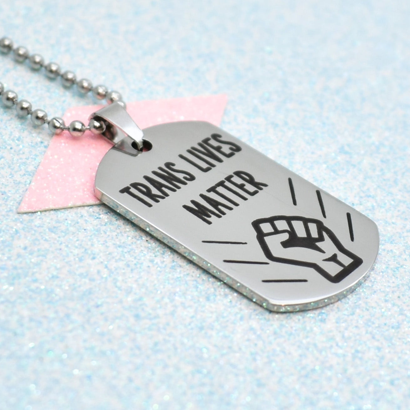 Trans Lives Matter Necklace
