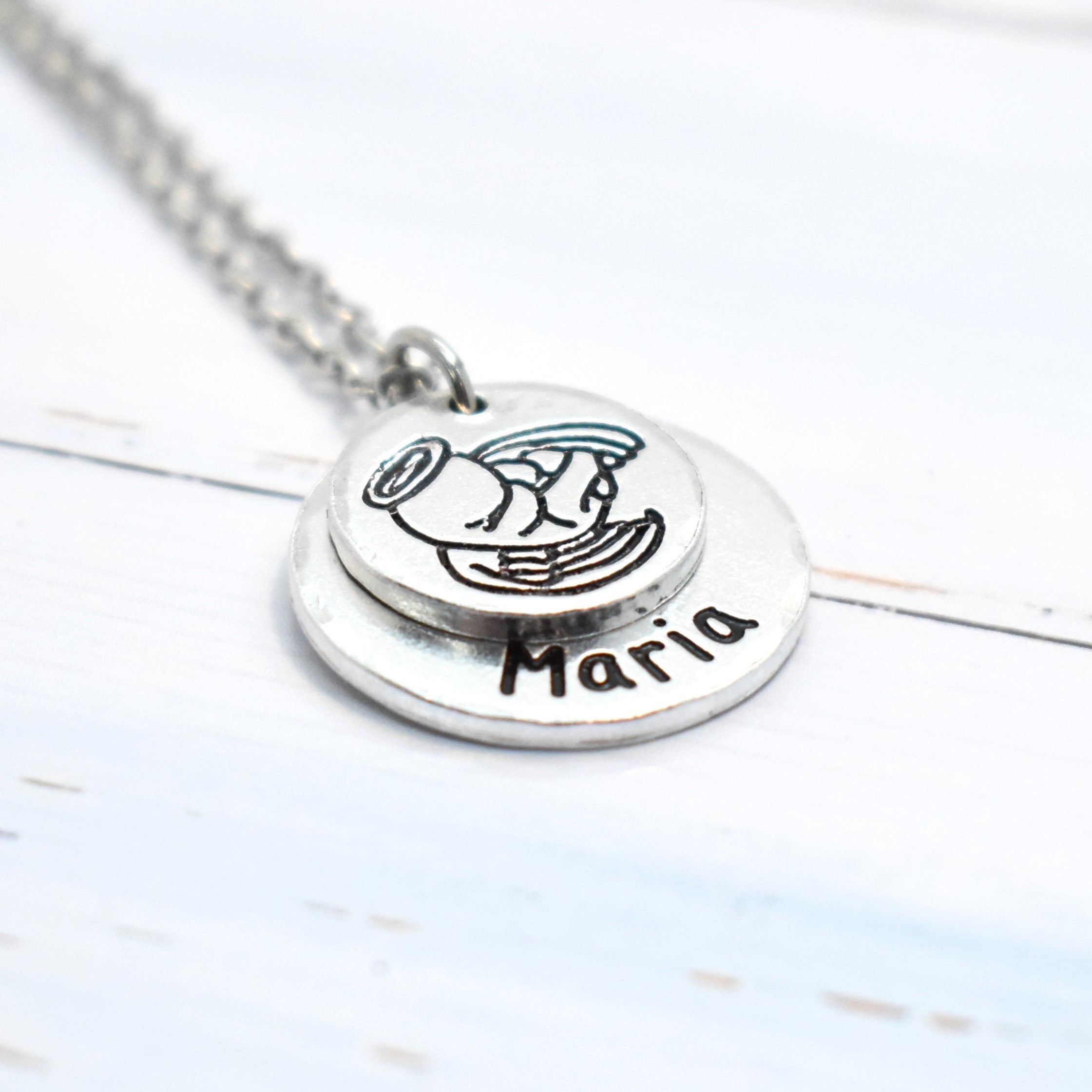 Artisan, Angel Baby Necklace