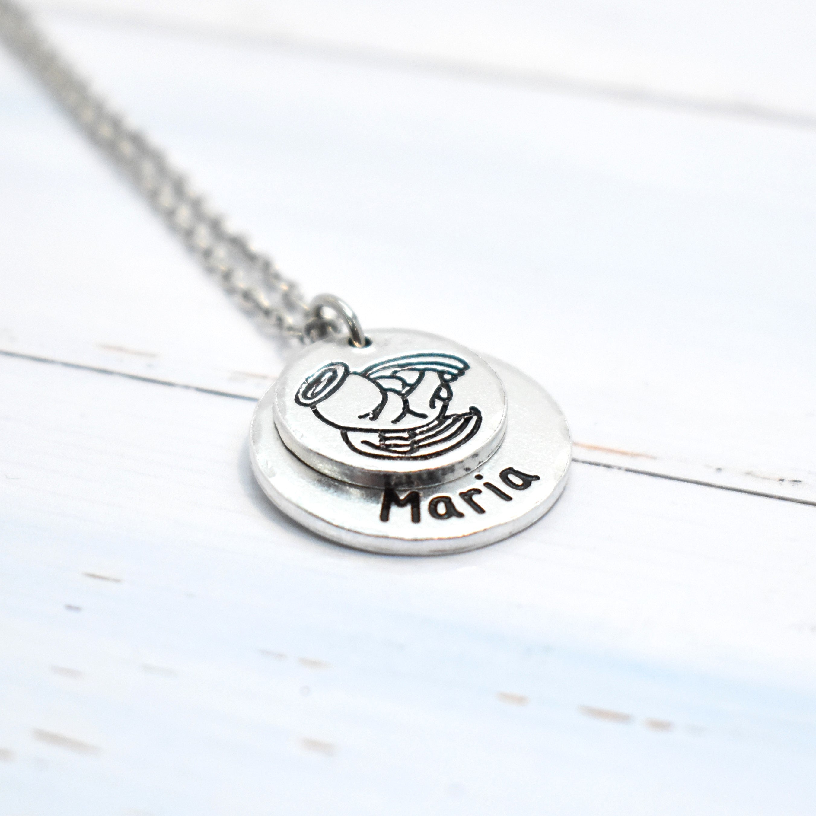 Artisan, Angel Baby Necklace