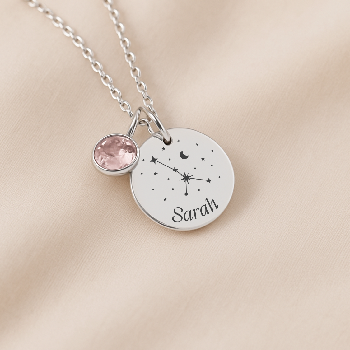 Personalised Cosmos, Constellation Necklace