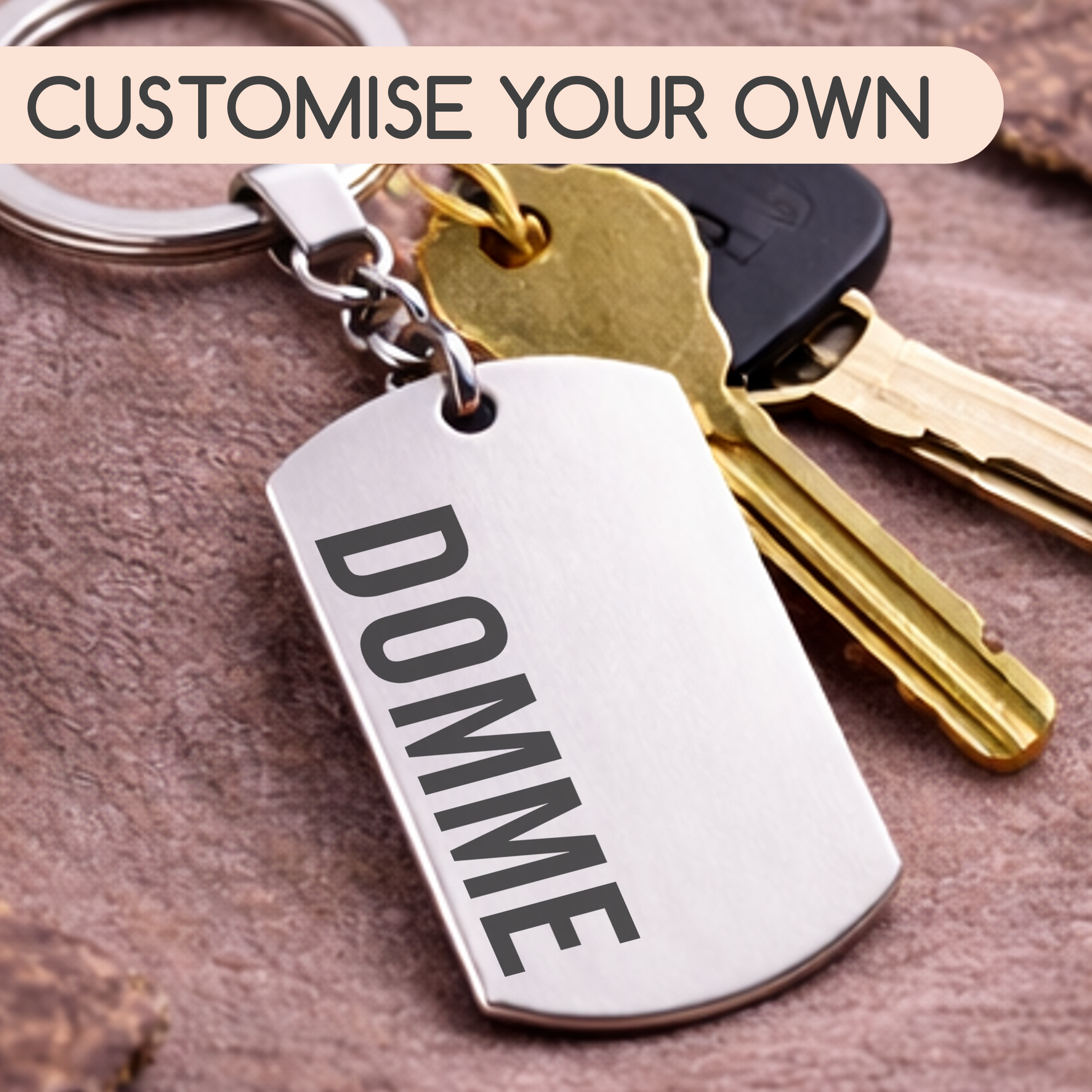 Custom Power Dynamic Keyring (Adult 18+)
