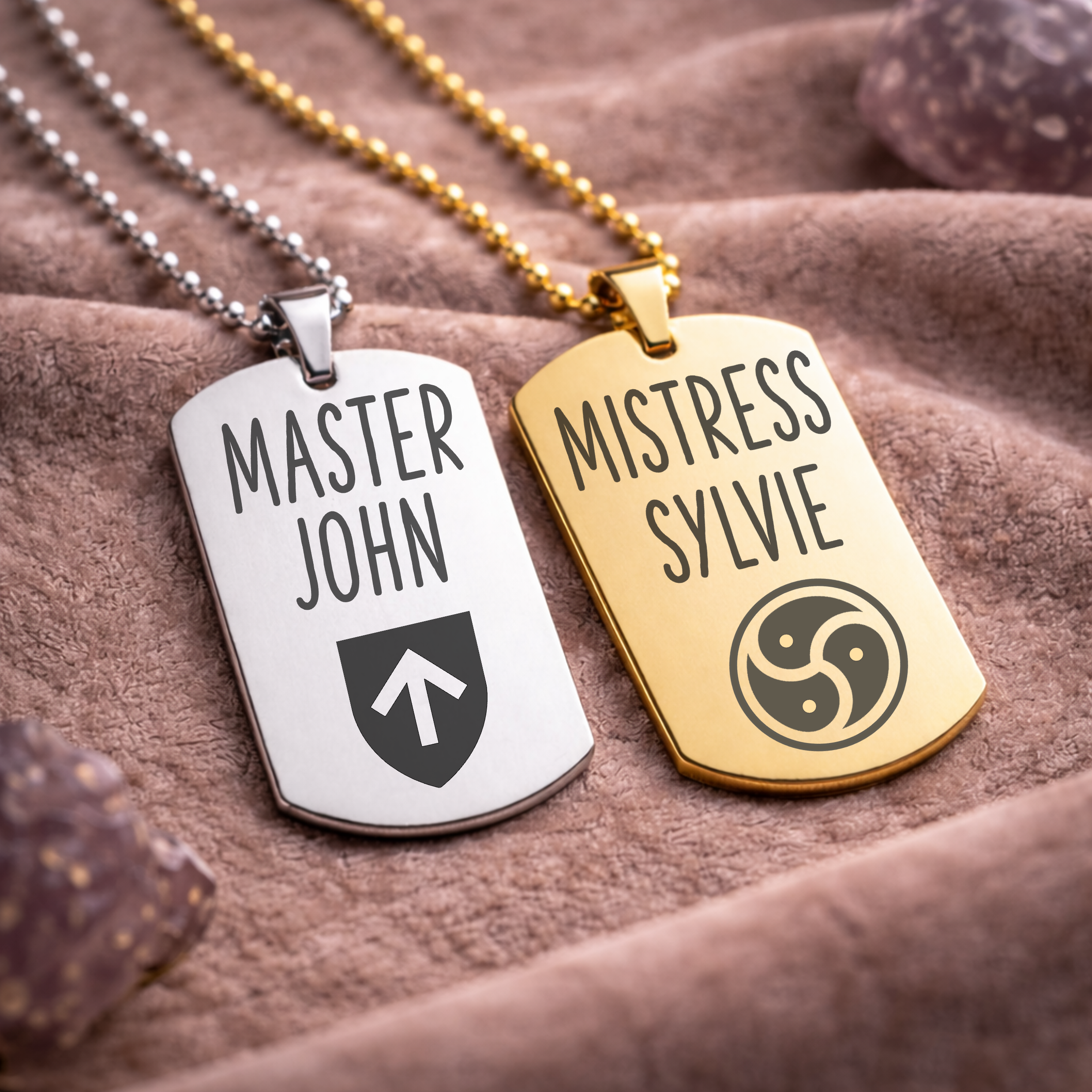 Custom Relationship Dynamic Tag — Single Pendant (Adult 18+)