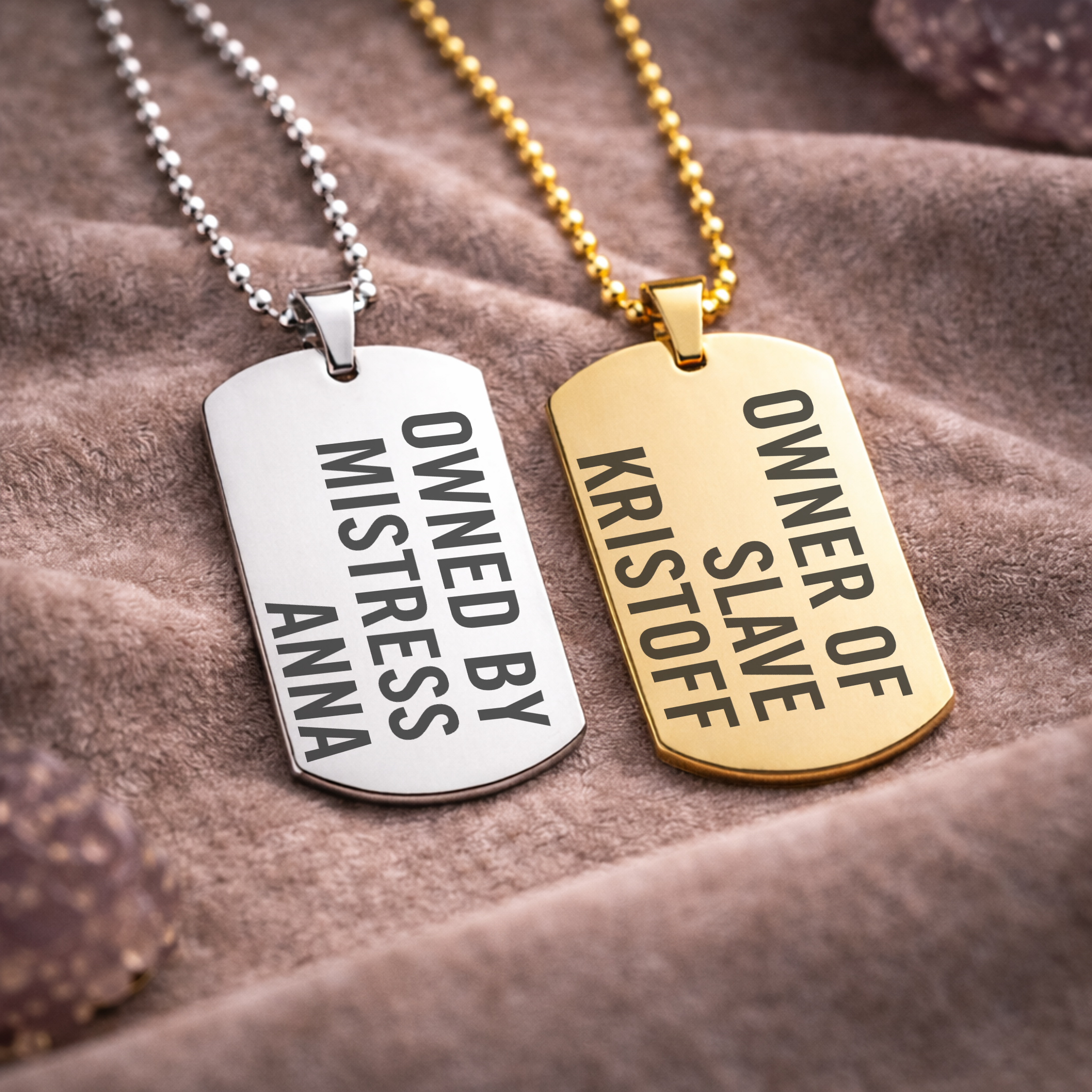Custom Relationship Dynamic Pendants - Single or Set (Adult 18+)