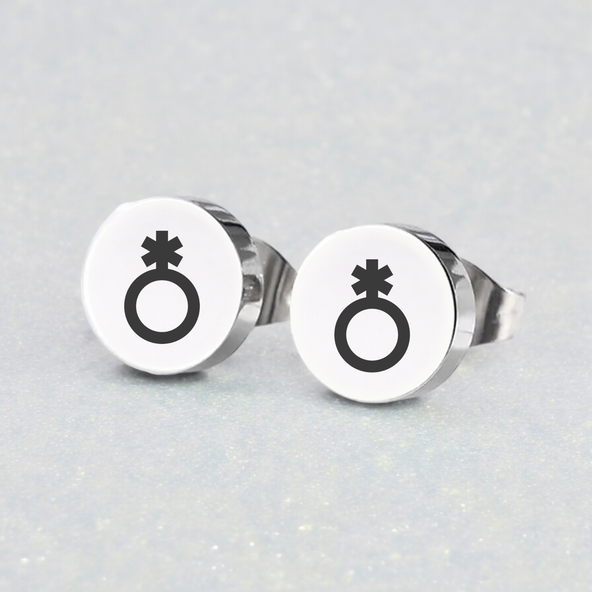 Symbol Pride Stud Earrings - Choice of Identities