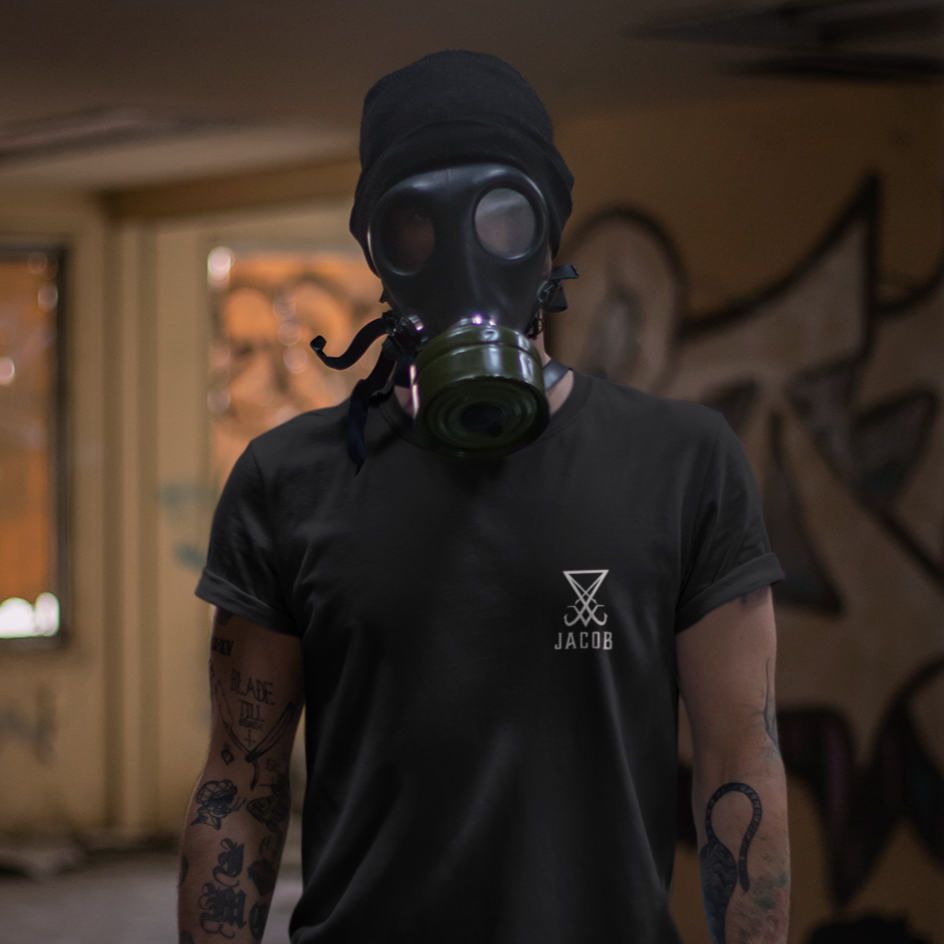 Personalised, Sigil of Lucifer T-Shirt, Unisex