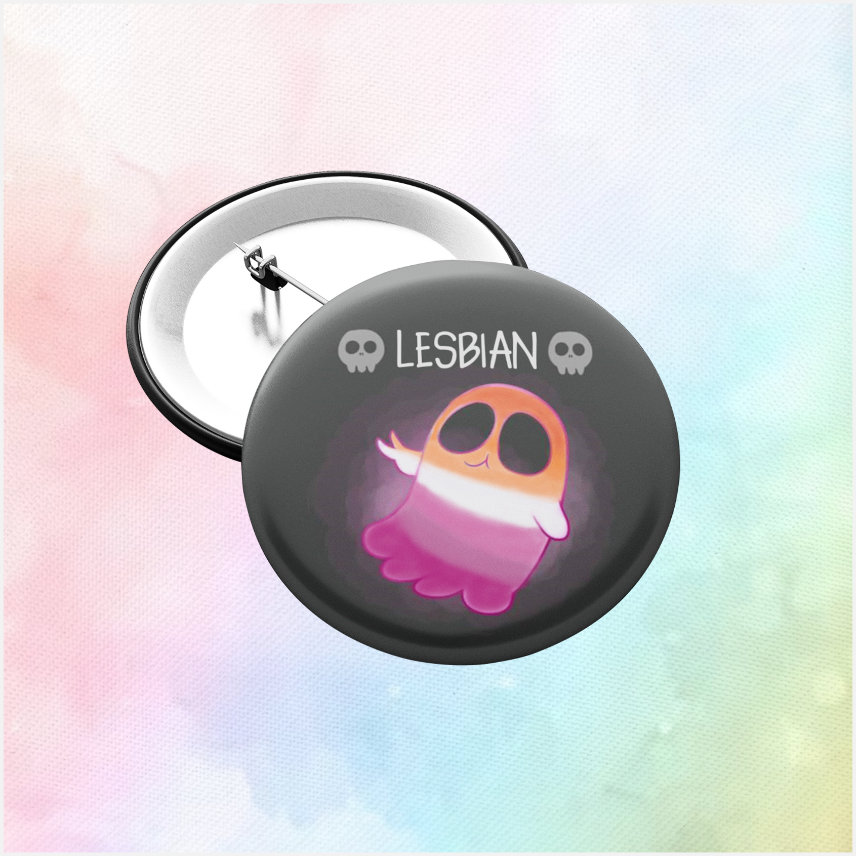 Lesbian Pride, Ghost Pin Badge