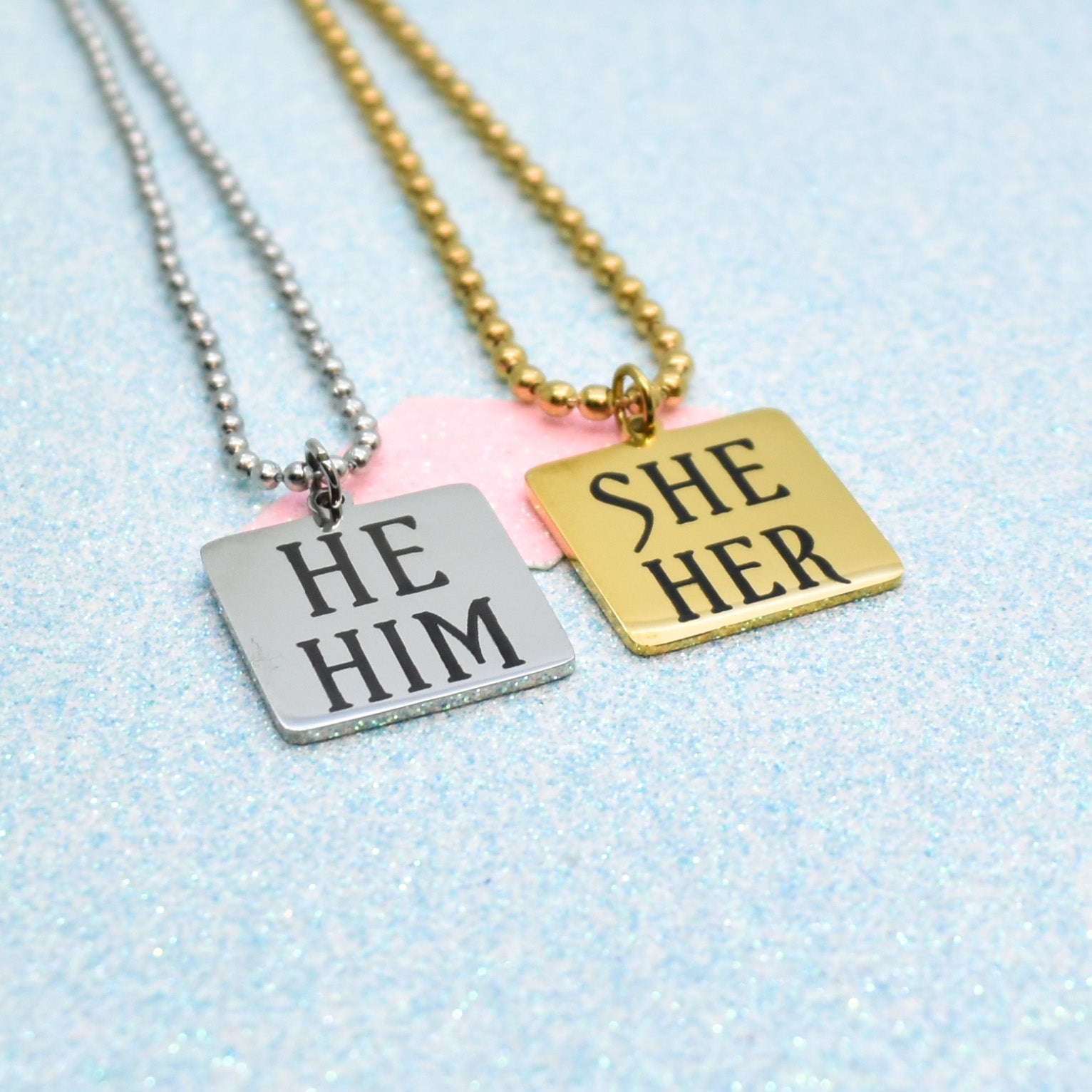 Revolutionary, Pronoun Necklace